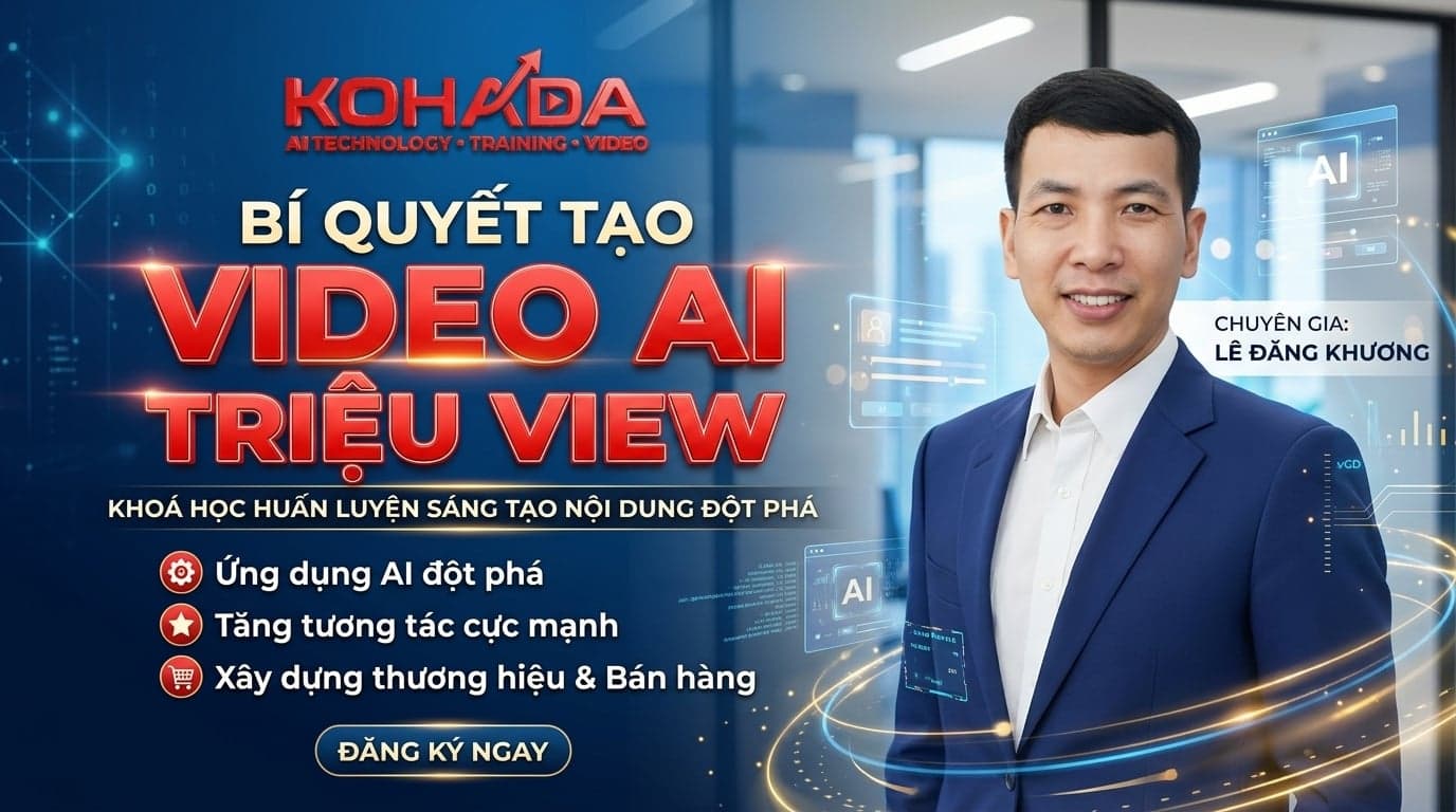 Bí Mật Video AI Triệu View - Cẩm nang miễn phí